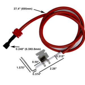Suburban RV heater accessories 232286 Probe gas stove ignition electrode wire (single)