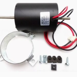 37357 Compatible RV Furnace Blower Motor – 12V DC Double Shaft Replacement for Heater/Furnace Systems