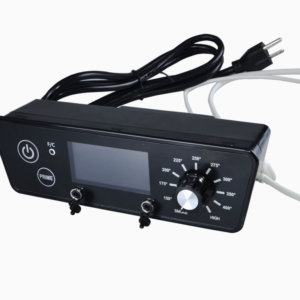 Compatible Digital Thermostat Control Board Kit for Pit Boss 7 Series Vertical Pellet Smokers – LCD Display, Hot Rod Ignitor, RTD Probe & Meat Probes