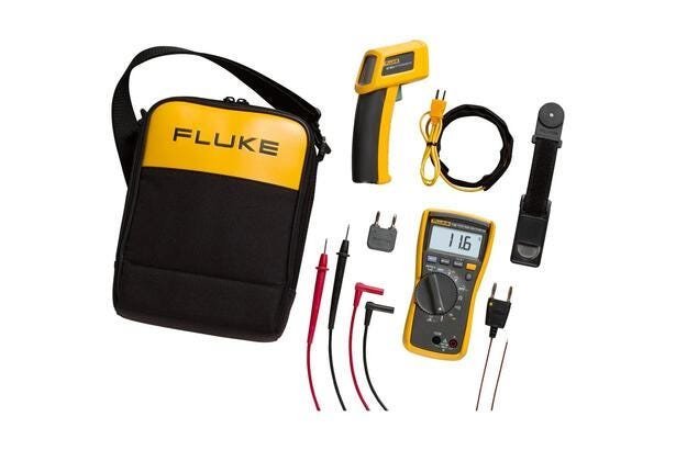 Digital Multimeter HVAC | Fluke 116 | AC/DC Voltage Resistance | CAT III 600V