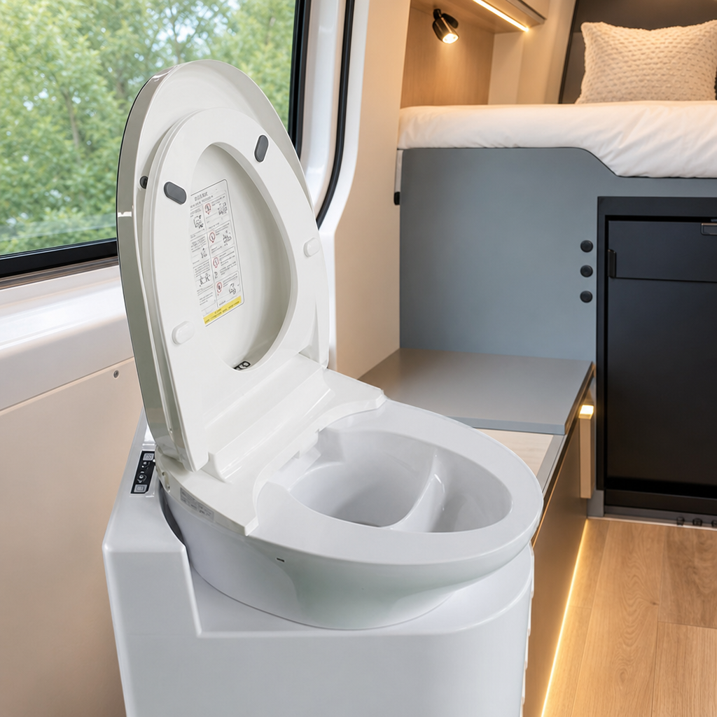 VR Biodegradable Compostage Toilettes | Sans eau Smart Micro-Compostage Système